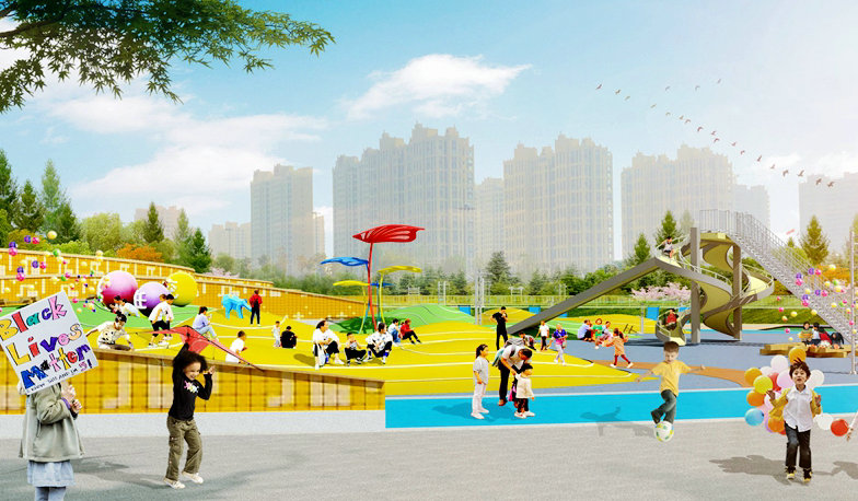 拆违复绿，建设滨河生态园林城市，临沂这家园林公司干得不错