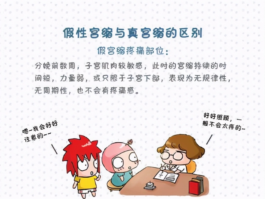 孕晚期如何区分宫缩和假性宫缩,孕晚期多少周开始假性宫缩