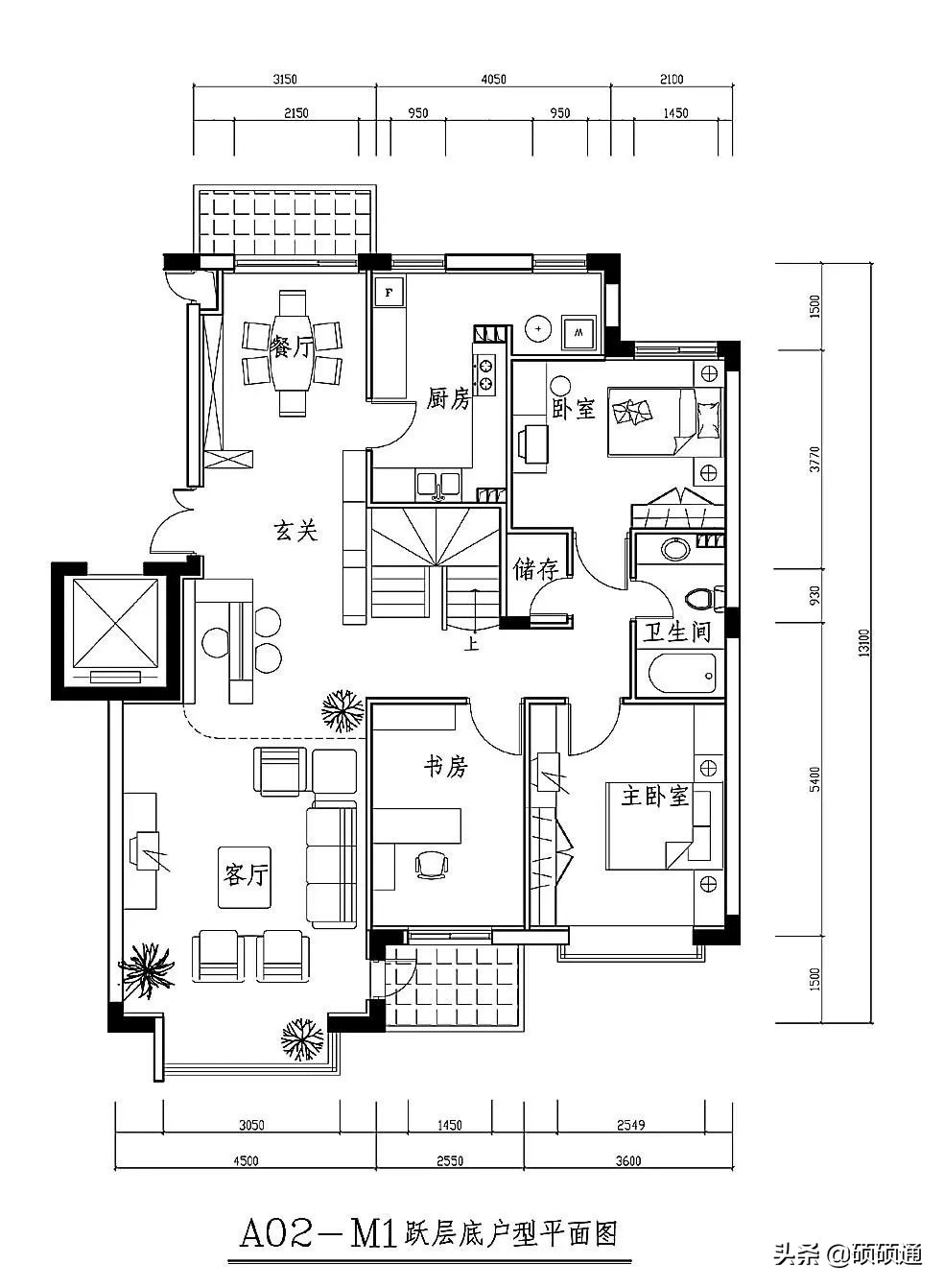 分享100个住宅案例,100个实用户型图片
