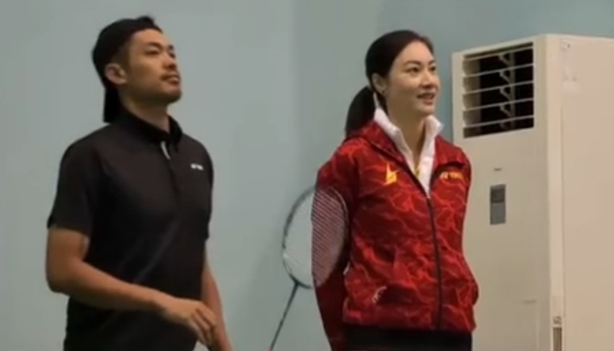 林丹老婆带娃,林丹妻子带儿子出游