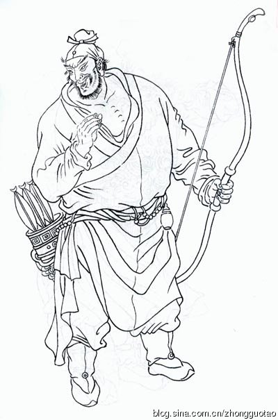 牛牧野水浒扑克,牛牧野水浒人物