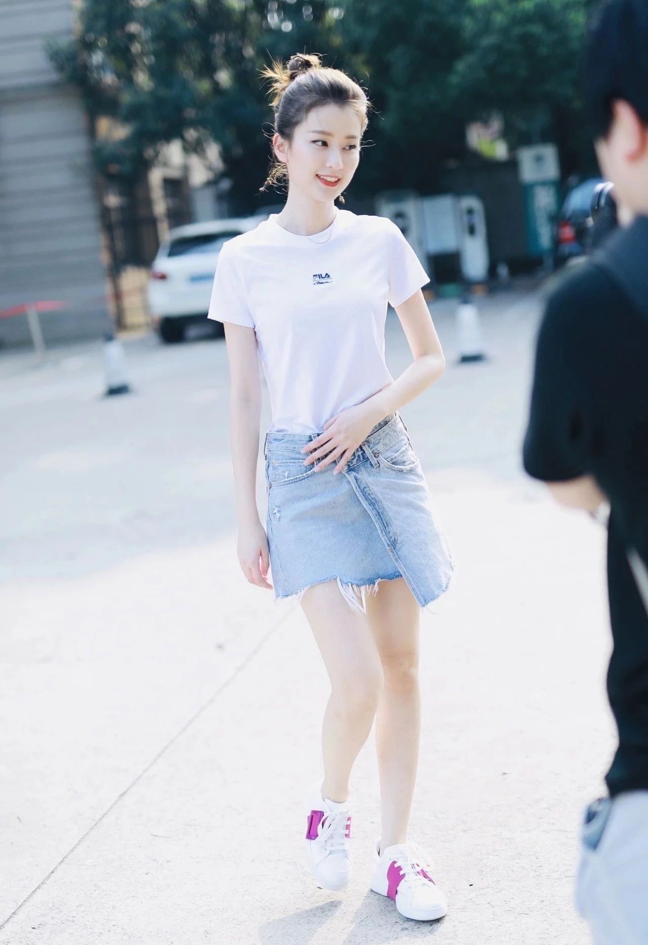 小心机简约设计风格,设计感小心机不规则假两件