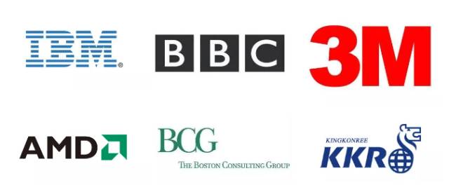 世界上最经典的商标,最经典的字母商标