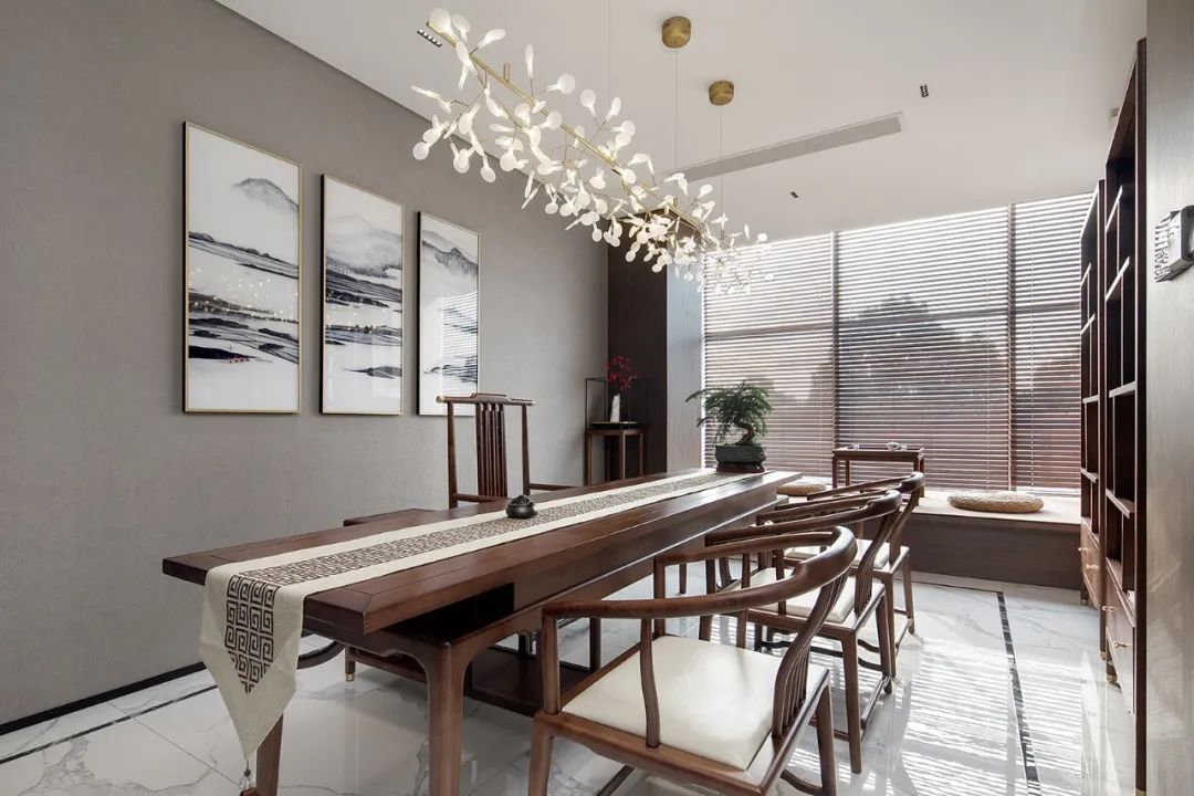 新中式会所玄关装修效果图,中式装修2000平会所