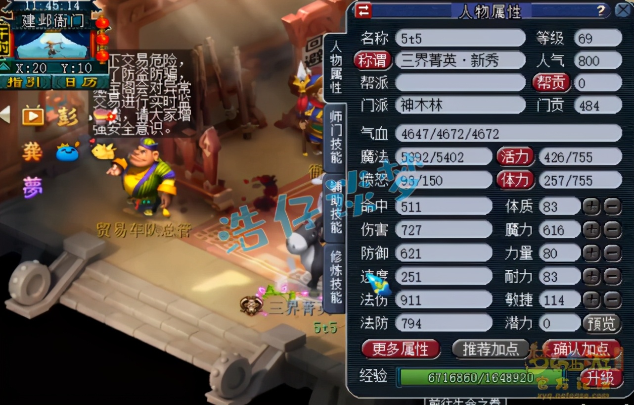 梦幻西游神木林69平民,梦幻西游69神木林平民攻略