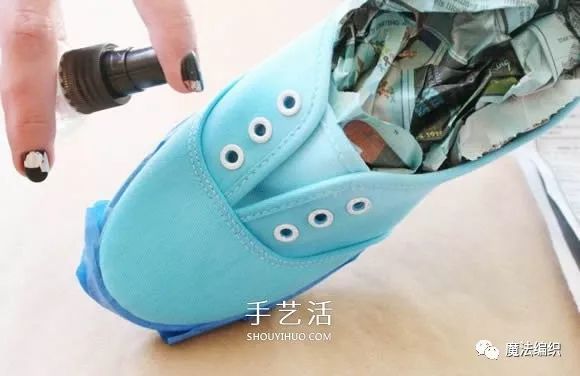 帆布鞋染色翻新,发黄帆布鞋改造