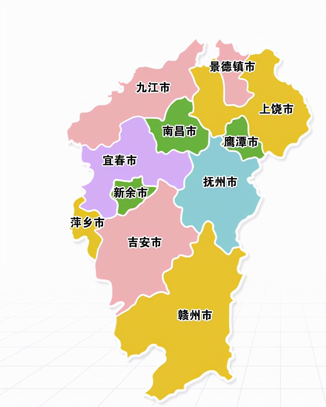 萍乡鹰潭哪个落后,萍乡在江西的存在感