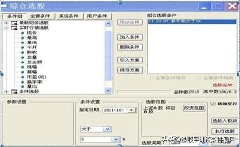 如何快速选出达到60日均线的股票,快速在5000只股票中选出强势股