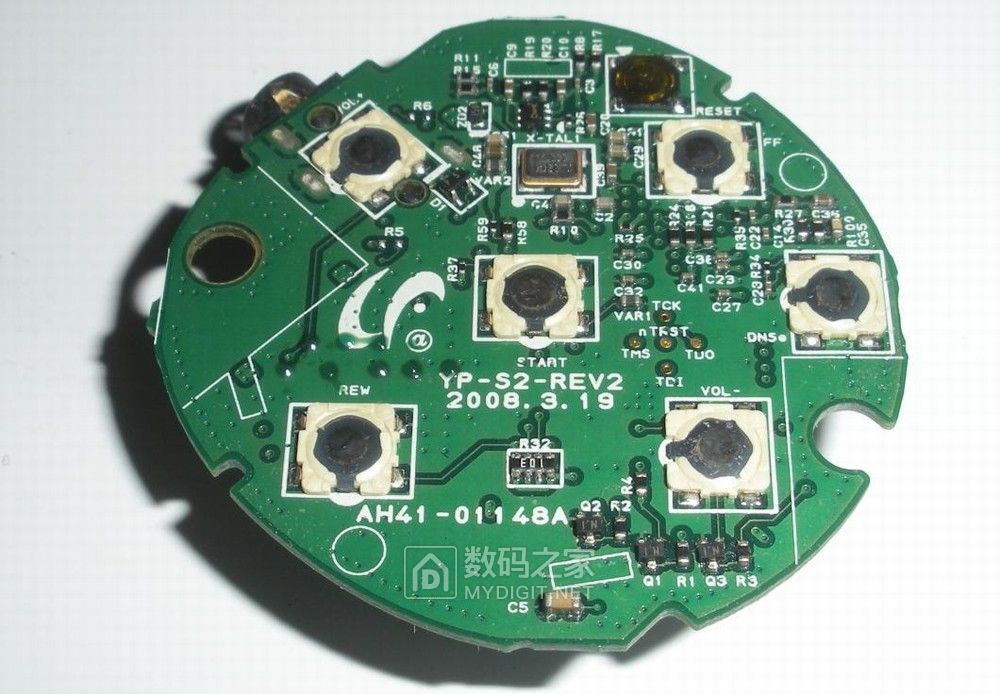 拆修三星音乐魔法石MP3*放播**器YP-S2，附数据充电线制作方法