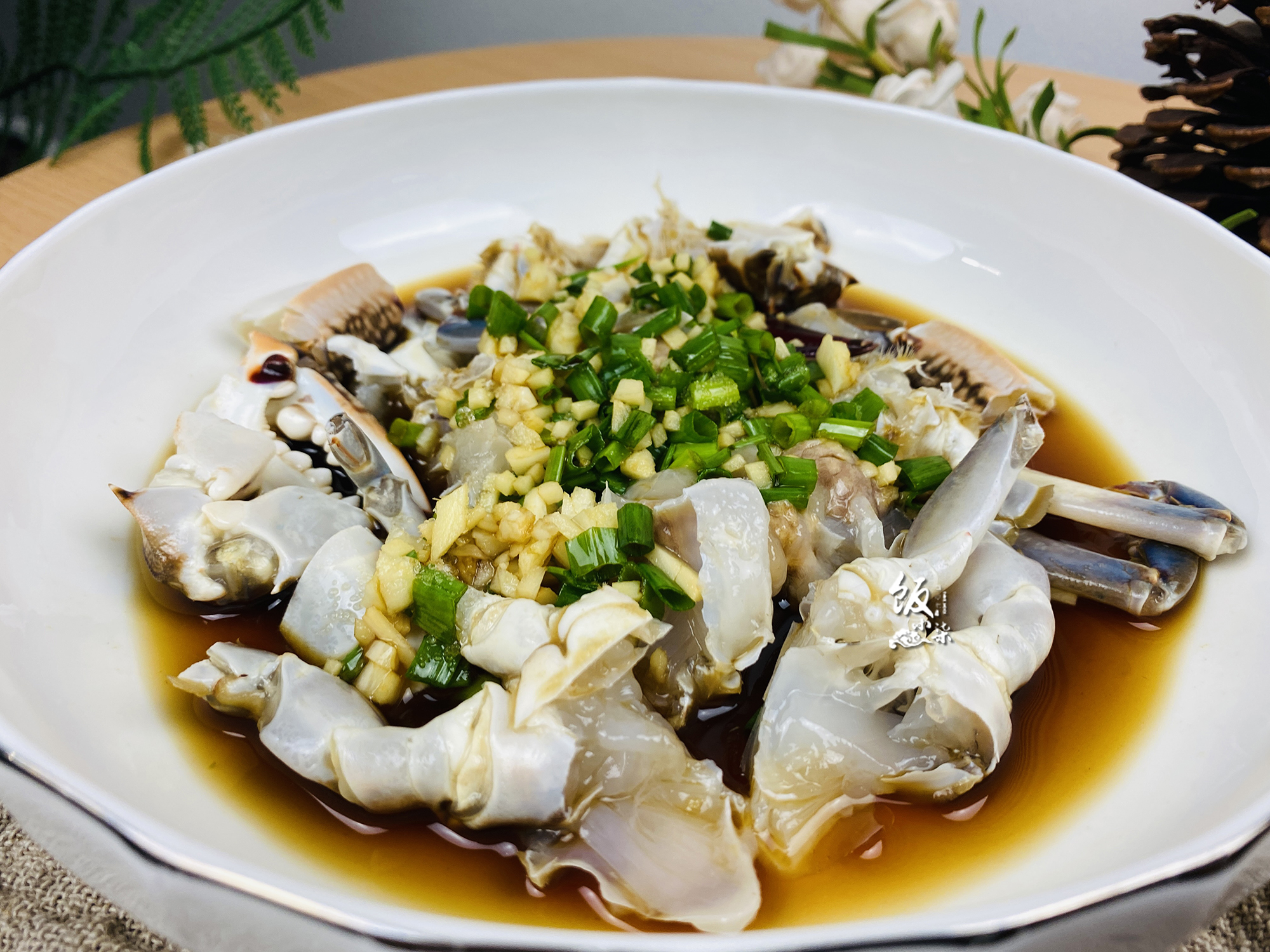 黄酒腌蟹正宗做法,生腌膏蟹的白酒加黄酒