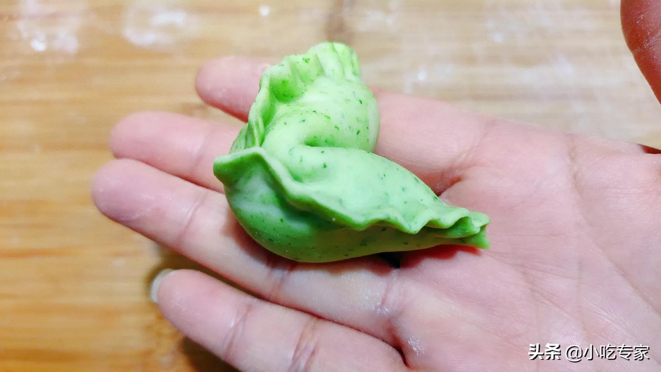 饺子怎么包馅多又好看,韭菜肉馅饺子包法