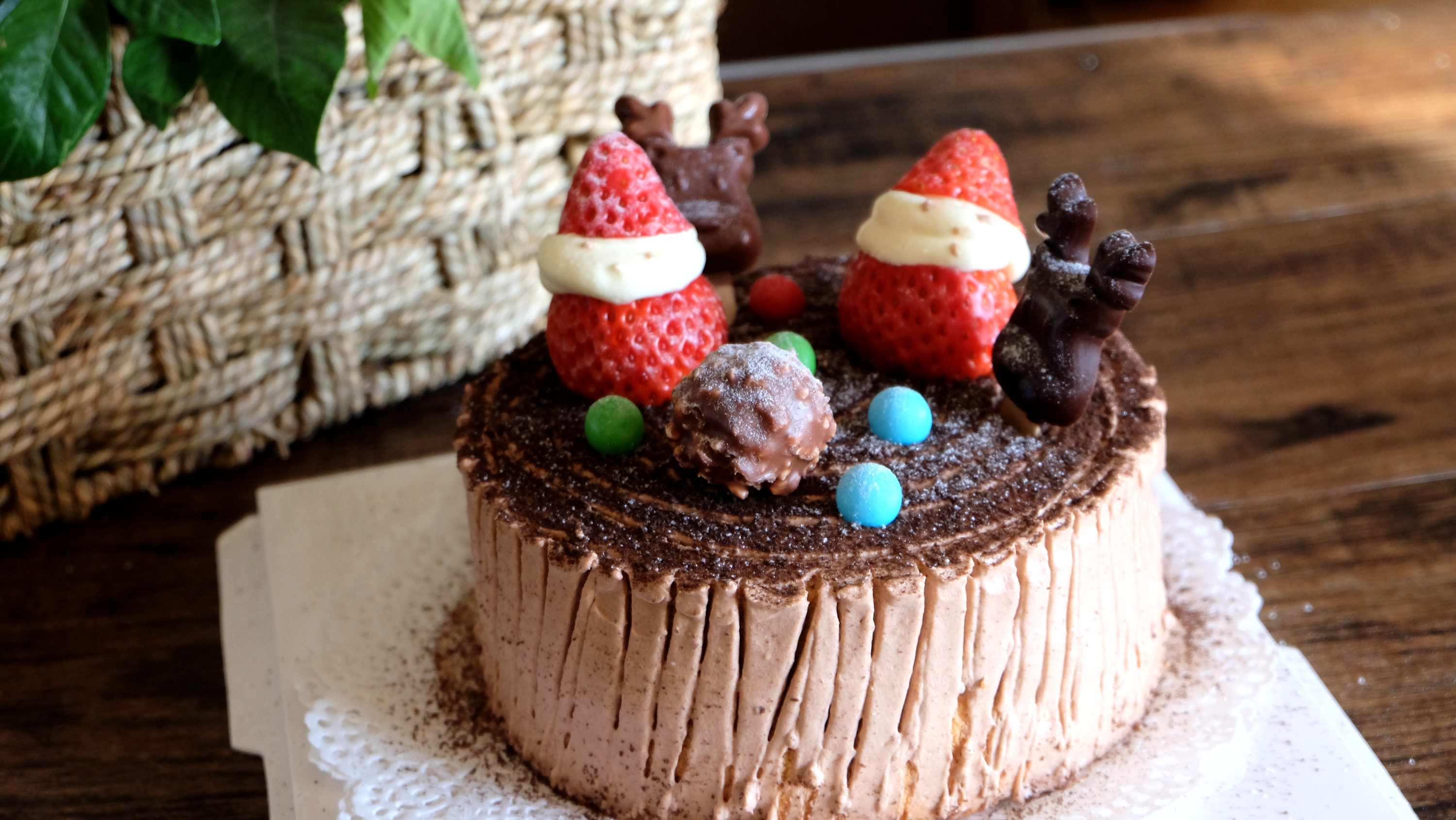 自己在家也能做的圣诞节蛋糕,自制圣诞节蛋糕