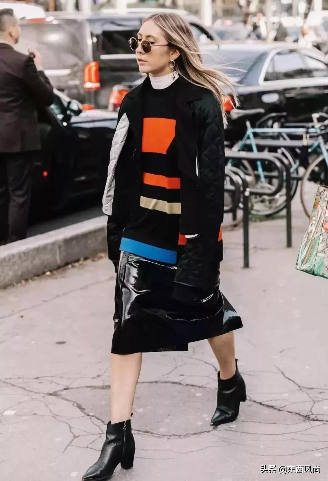 卫衣里面穿高领打底衫,高领卫衣加绒的穿搭