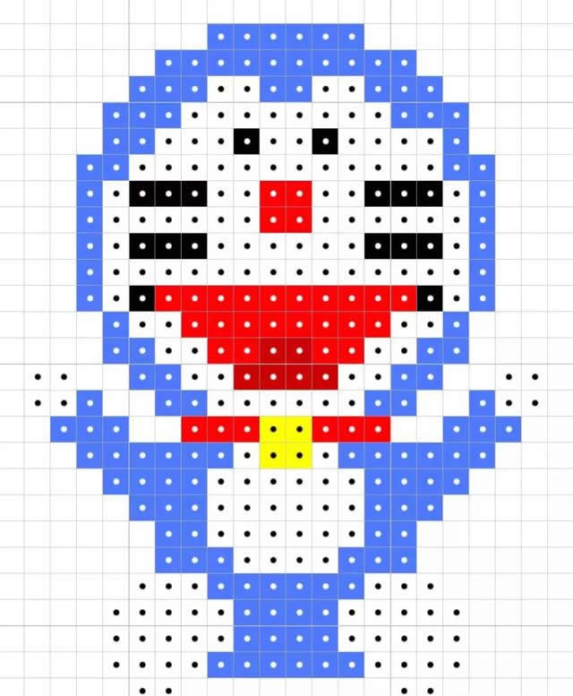 十字绣可爱卡通宝宝,卡通人物十字绣小版简单