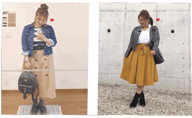 胖女孩这样穿搭也能拍美照