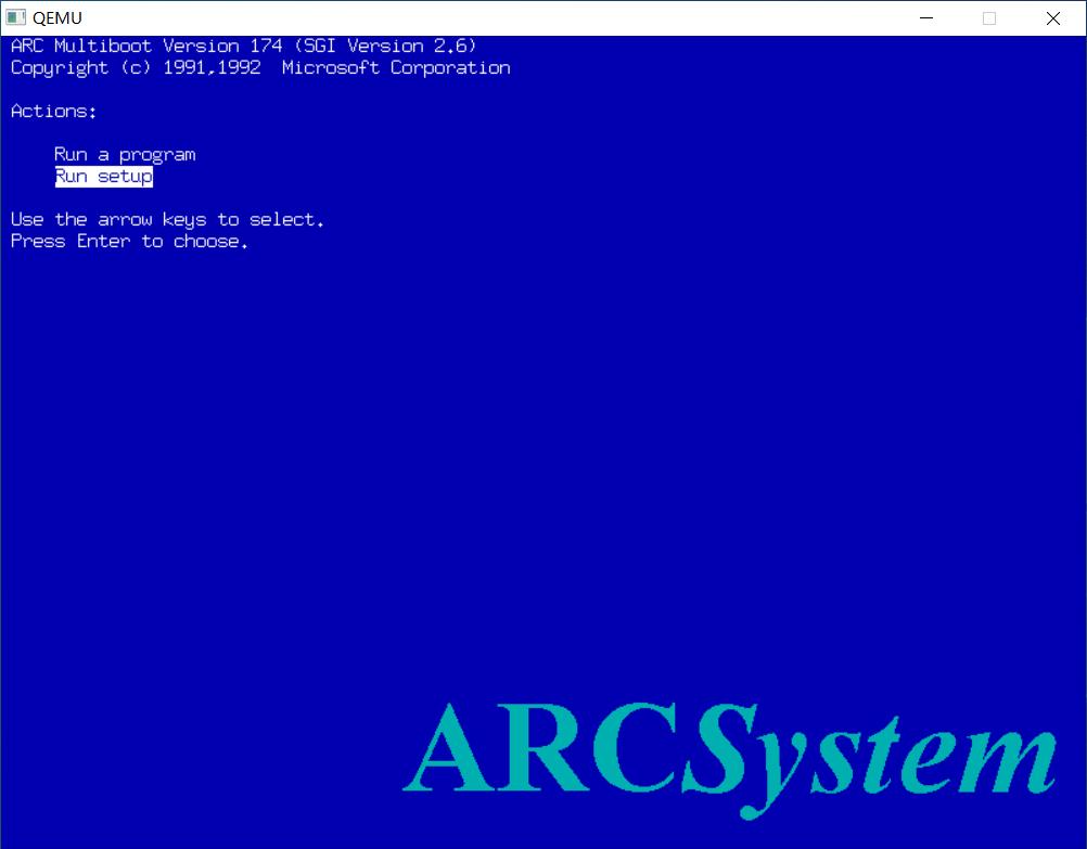 QEMU安装WINDOWSNT4.0MIPS版本