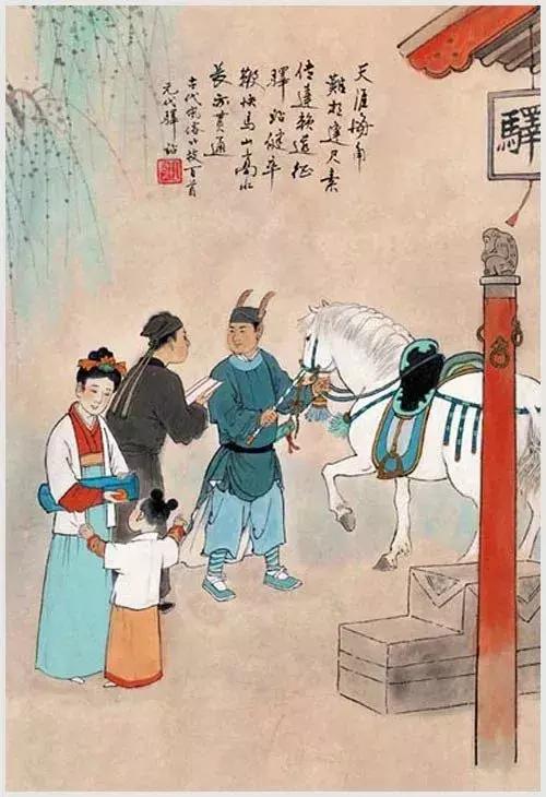100首诗词100张风俗图太美了,100幅中国古风俗画