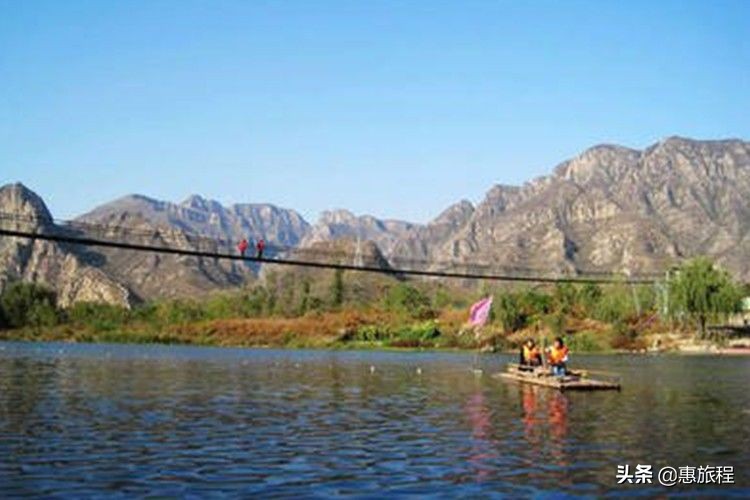 十渡铁索桥玻璃栈道,北京一日游八奇洞