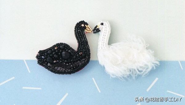 珠子搭配diy手工,超简单珠子做的饰品