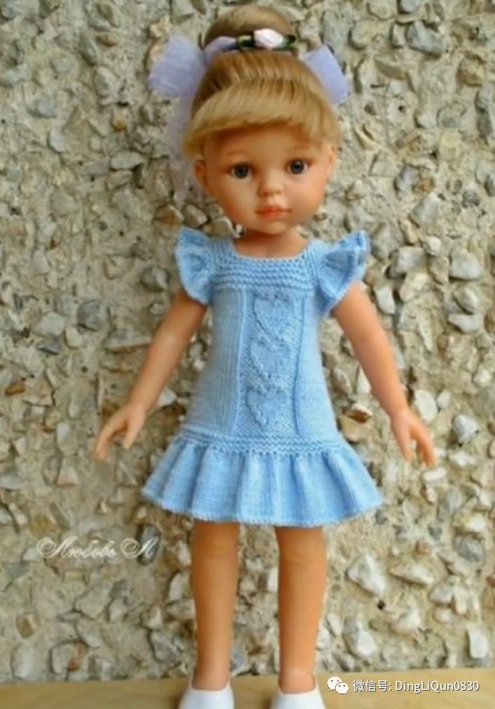 儿童毛衣针织连衣裙,拼接羊毛针织毛衣连衣裙