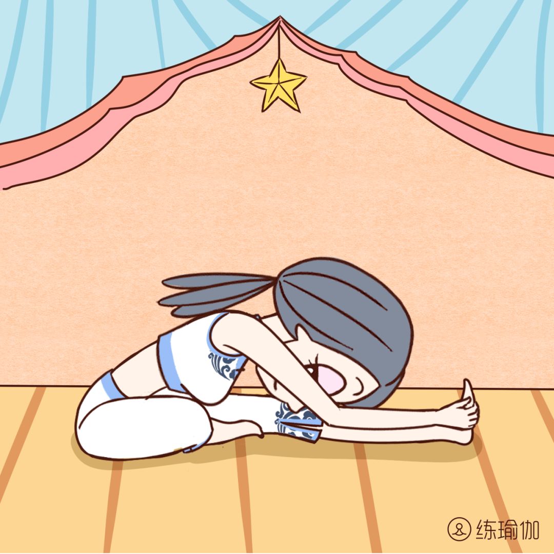 连续腿部拉筋4天,大腿后侧就软下来了，一字马不是问题