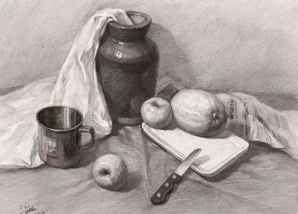 素描会画些什么,素描会涂色吗