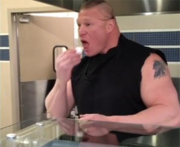 wwe布洛克莱斯纳去自己的牧场玩,wwe布洛克莱斯纳开铲车