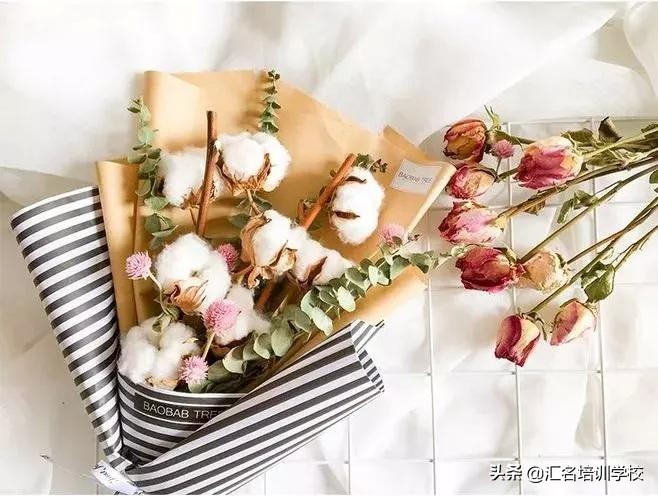 花艺十六种手法,流行花艺简单教学