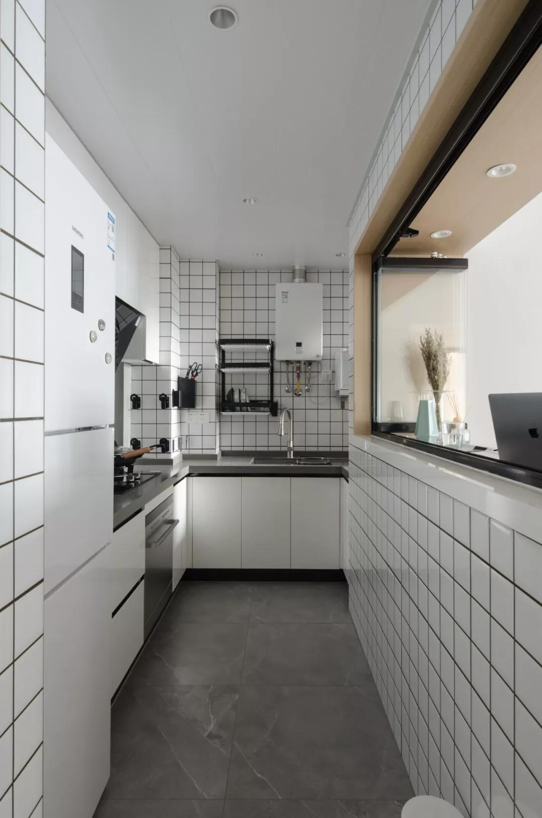 68平小户型一室一厅带衣帽间,茶室衣帽间一体小户型