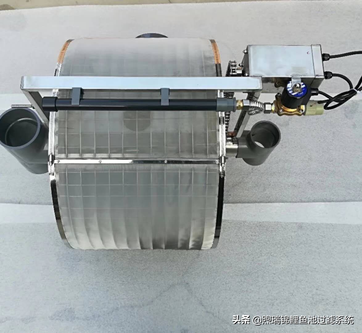 一个强大的过滤系统,一个过滤系统带多个鱼缸