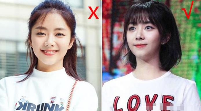 剪短发丑了,一剪短发就毁容