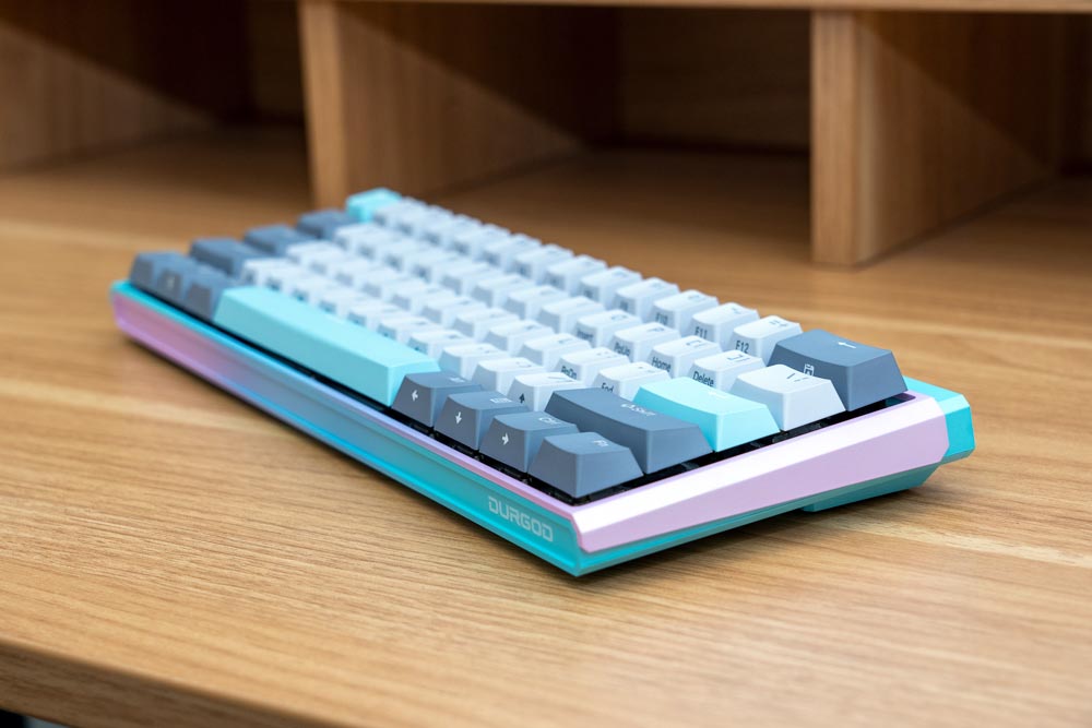 杜伽发布k320w三模无线机械键盘,k330键盘