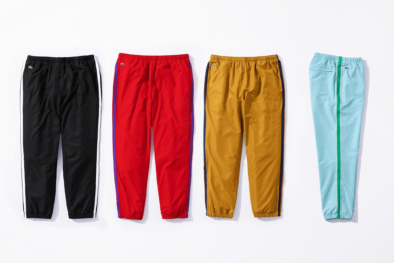 lacoste和g-star,CK和supreme联名