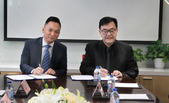 上海美都被林国荣创意科技大学授予“在职研究生项目上海中心”