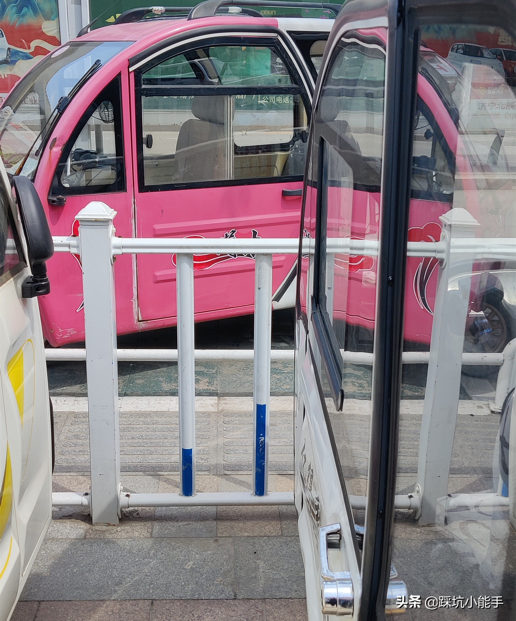 老年代步车后视镜断了,老年代步车后视镜