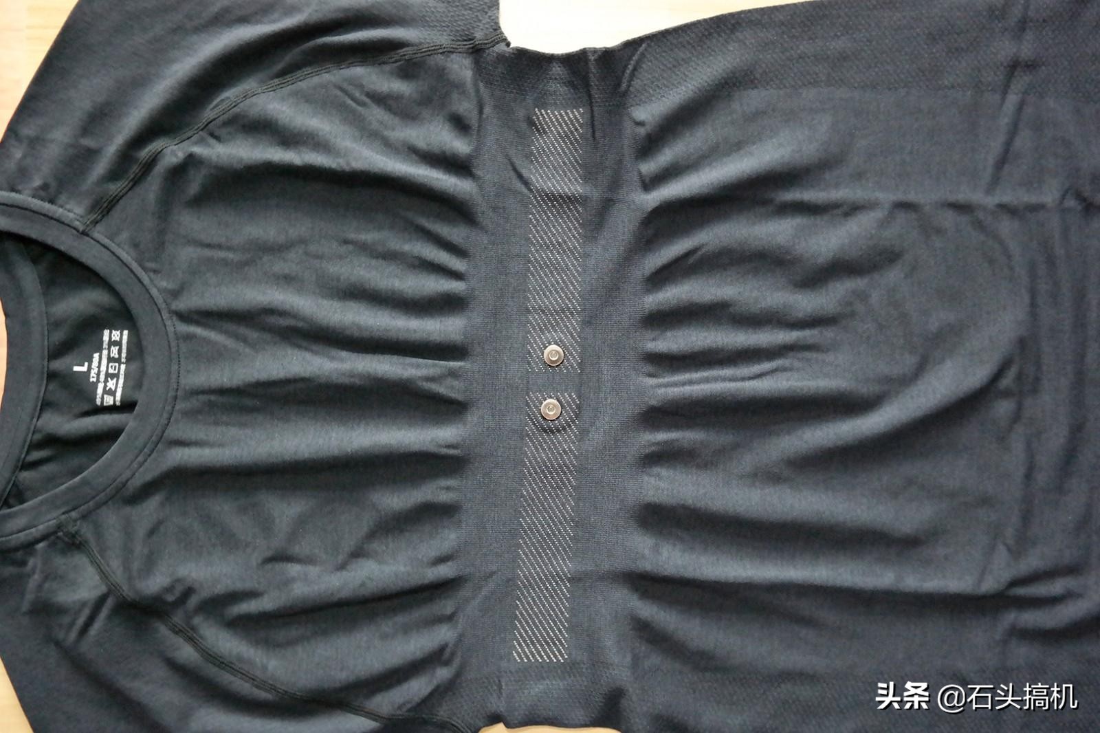 小米运动服测评,米家运动心电t恤评测