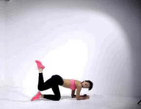 屁股扁平怎么提高臀线,扁平臀怎么可以练出翘臀