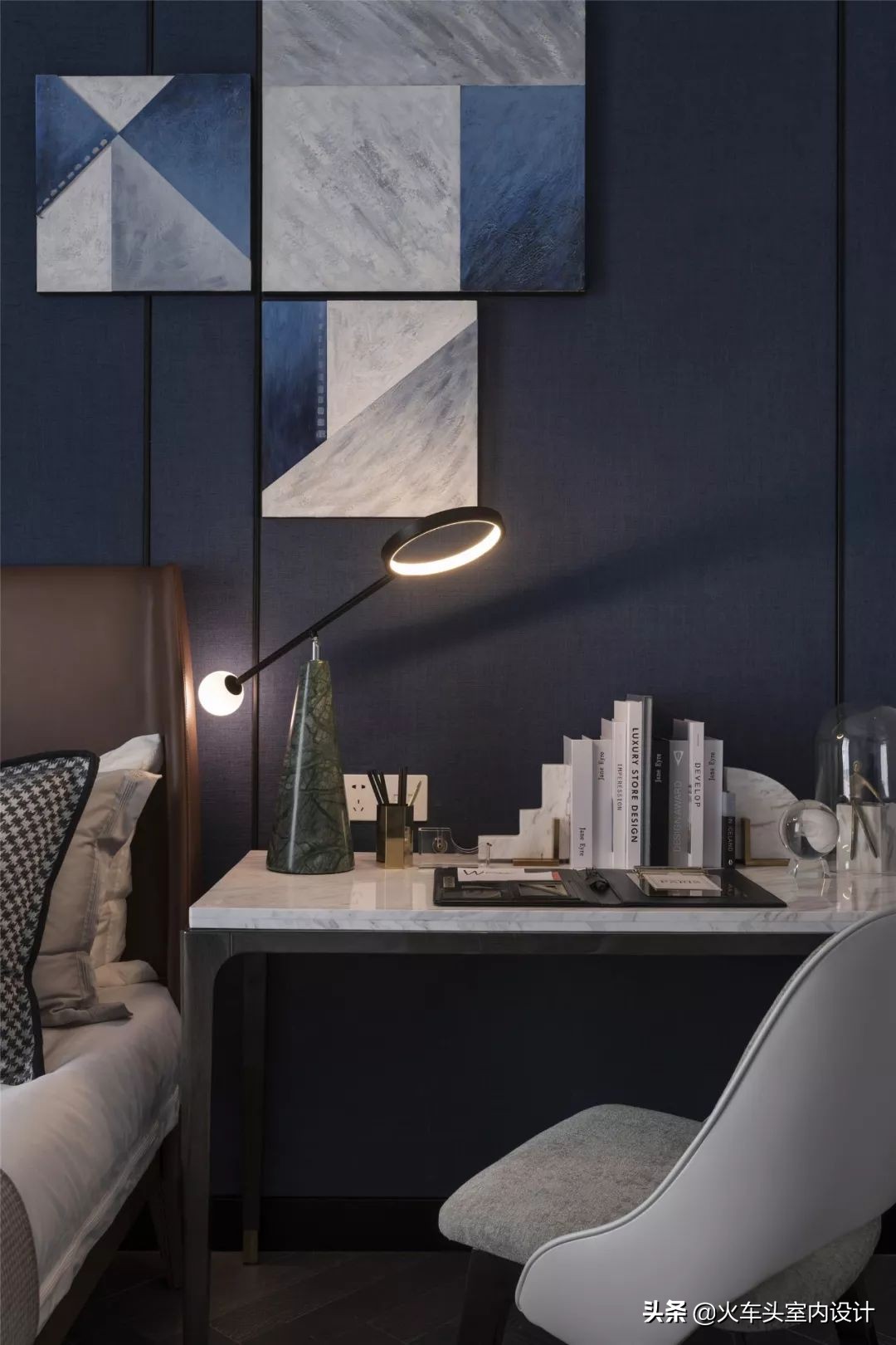 意式顶级轻奢风样板房,意式轻奢样板间