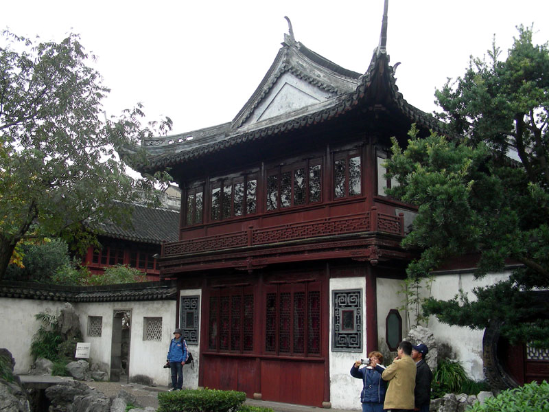 上海古豫园遗址,豫园商城的建筑年代