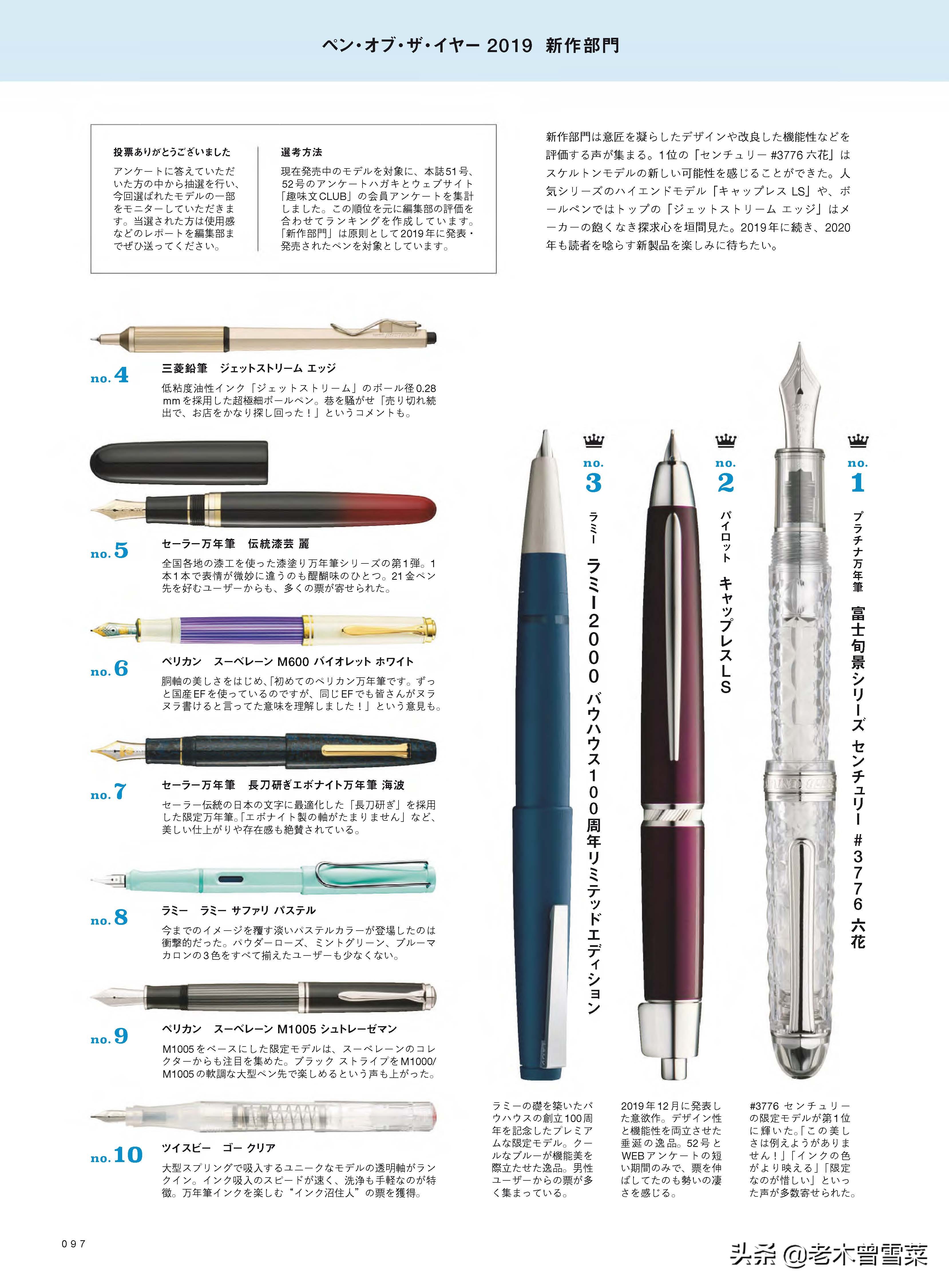 2021最值得买的八款钢笔,2021日本十大必买的钢笔