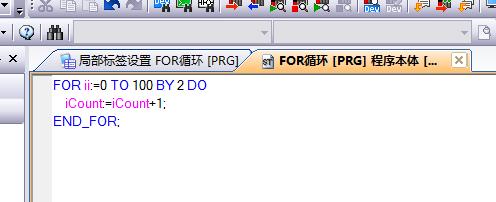 三菱跳转指令的标签如何设置,三菱stfor指令