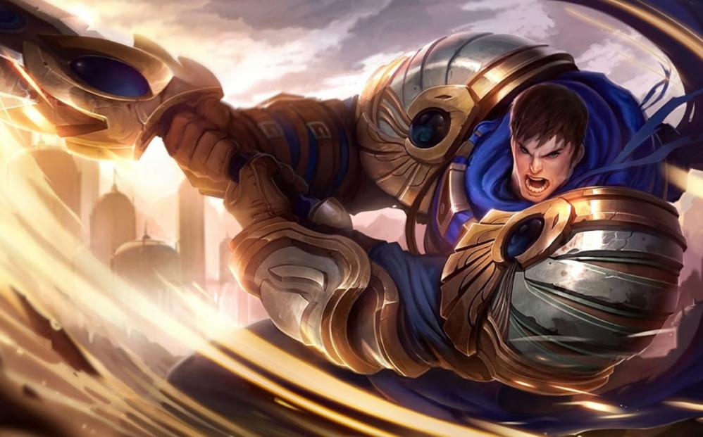 lol上单盖伦打诺手,lol上单盖伦打生化魔人