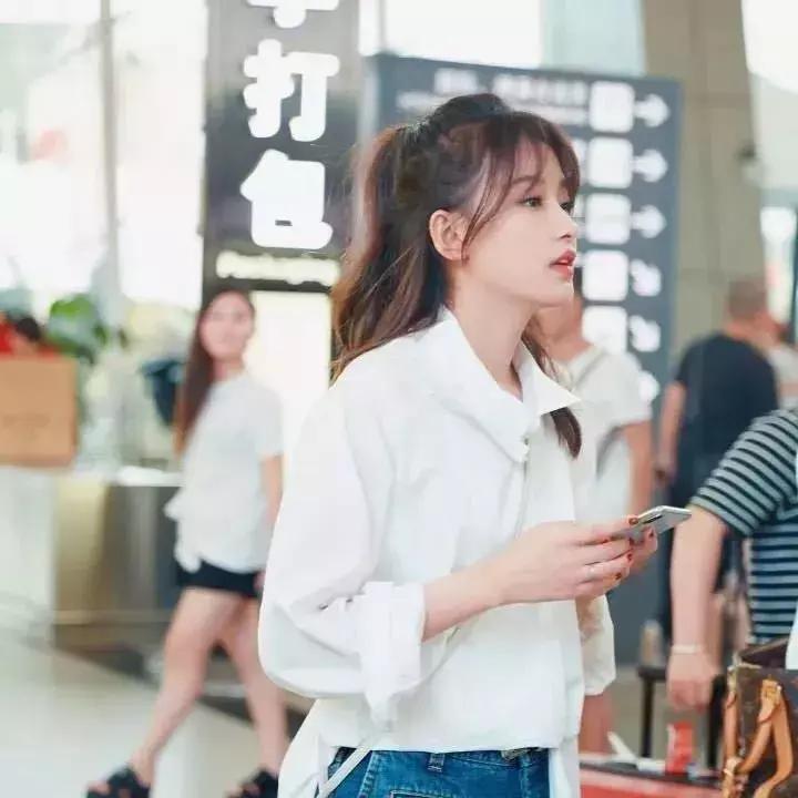 50岁洋气马尾扎法,清纯高马尾怎么扎