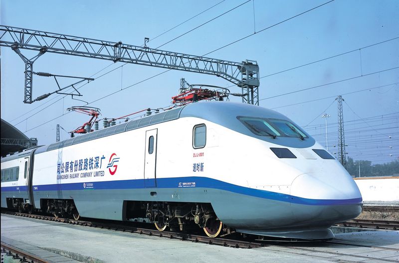 蓝箭高速列车,蓝箭号动车组和cr200j