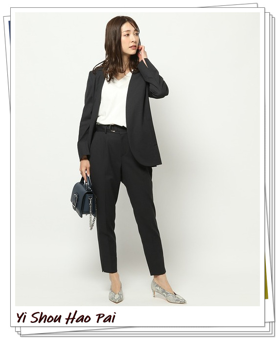 小脚裤穿搭秋季显瘦,2022最流行的秋冬小脚裤搭配