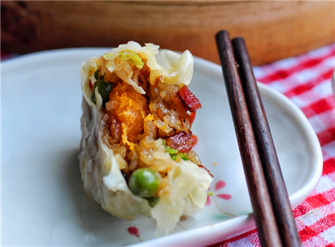 饺子皮烧麦皮不松的正宗做法,剩一点饺子皮可以怎么做