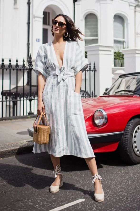 今夏流行穿亚麻高级炸了,今夏流行穿亚麻清凉解暑还显气质