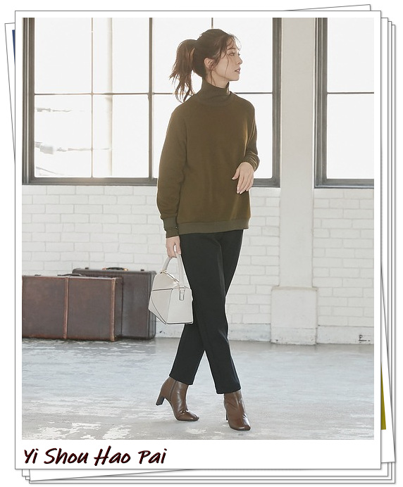 小脚裤穿搭秋季显瘦,2022最流行的秋冬小脚裤搭配