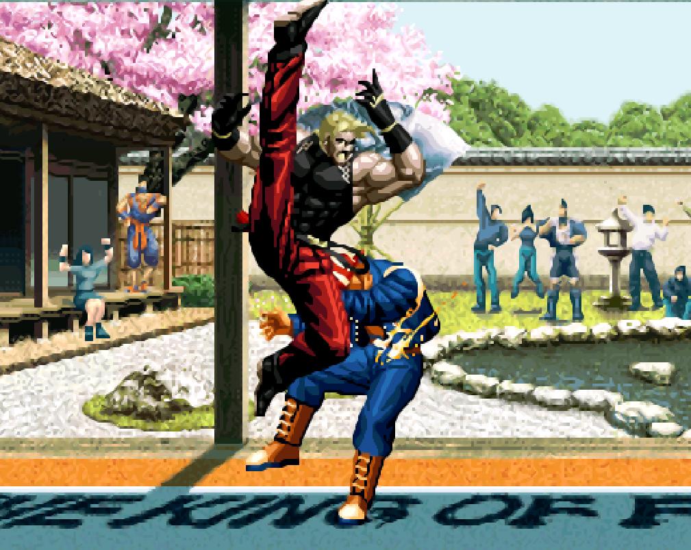 拳皇街机所有人物出招表,拳皇八神2002庵连招分解