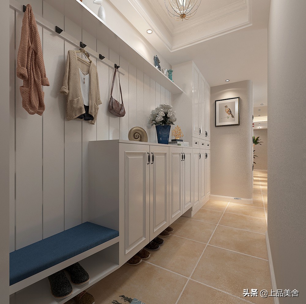 四川夫妻装修新房,三室两厅房子美式风格装修